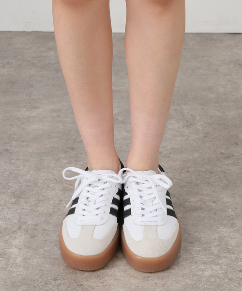 靴 adidas SAMBAE W adidas SAMBAE W FTWWHT/WONWHI/OWHITE （アディダス サンベエ W