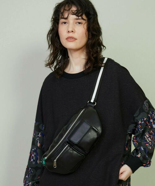 FRAPBOIS（フラボア） ウエストポーチ ウエストバッグ ミミックレザー