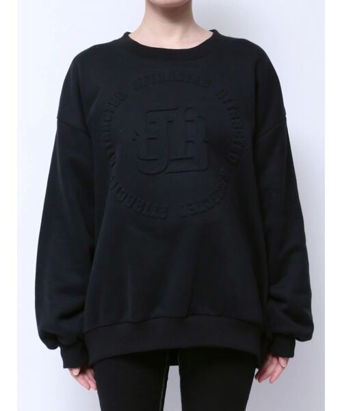 GYDA トレーナー スウェット GYGYロゴBIGエンボスプルオーバー