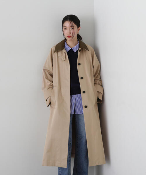 新品未使用 CROCODILE CODE 3WAY ステンカラー コート