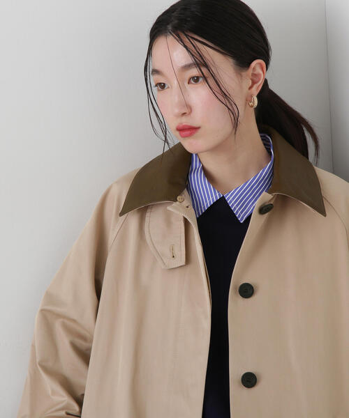 N.Natural Beauty Basic ステンカラーコート コート 2WAY