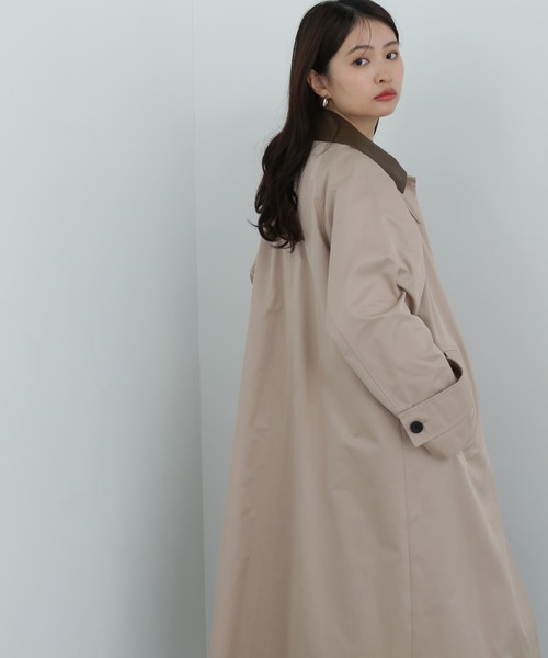 セール(SALE)開催中！ファッション通販 N.Natural 2WAY コート ステンカラーコート Basic Beauty ジャケット・アウター