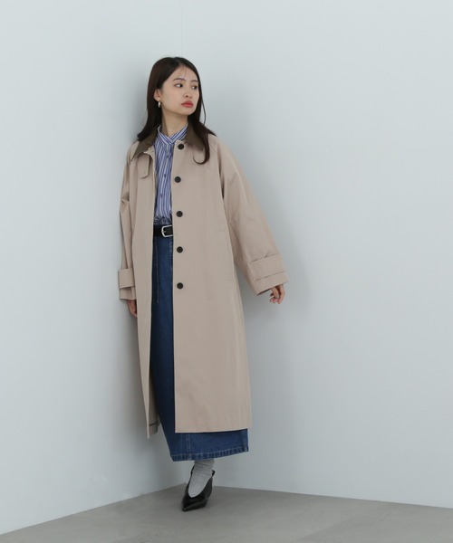 N.Natural Beauty Basic ステンカラーコート コート 2WAY