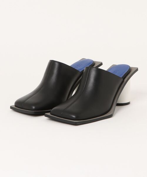 UN3D. パンプス UN3D./アンスリード/ROUND SABOT MULE