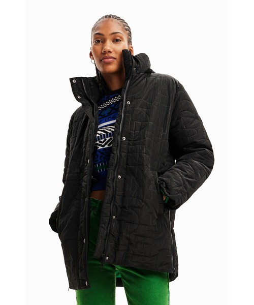 Desigual（デシグアル） コート S ブラック レディース : ZOZOTOWN
