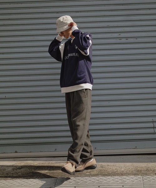 niko and…（ニコアンド） 帽子 ハット カラー刺繍コットンハット