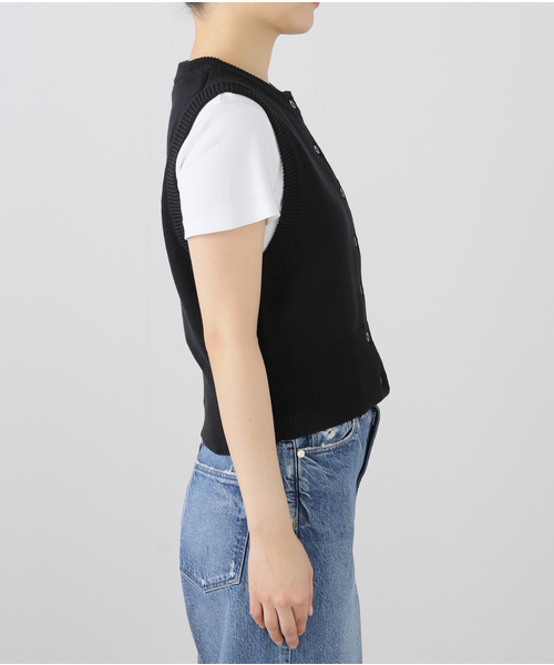 ニット セーター ドライタッチコンパクトベスト レディース JOURNAL STANDARD ニット セーター ドライタッチコンパクト