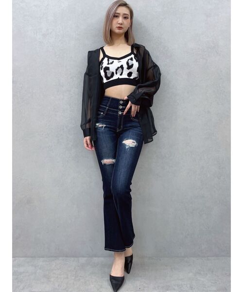 GYDA キャミソール Gydaレオパードビスチェ : ZOZOTOWN Yahoo!店