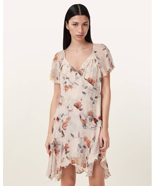 ALLSAINTS（オールセインツ） ワンピース DARMA FLORAL PRINT MINI 