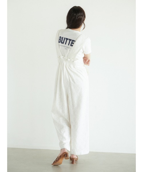 FIKA.（フィーカ） サロペット オーバーオール Lace overalls pants
