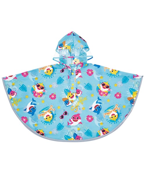 スケーター レインコート カッパ キャラクター レインポンチョ RAPO2