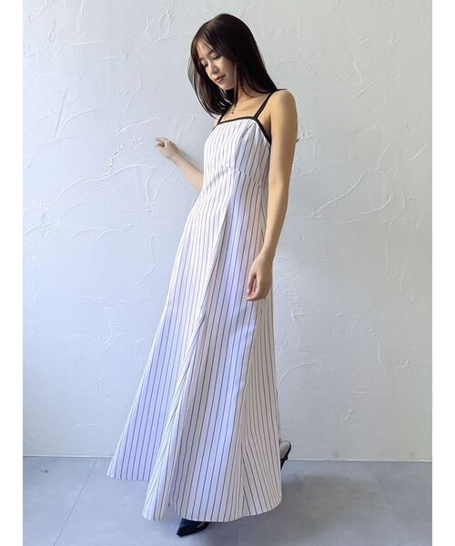 ［公式売切］dazzlin オケージョンワンピース  美品 匿名配送 オフショルアシメトレンチワンピース（ワンピース）｜dazzlin