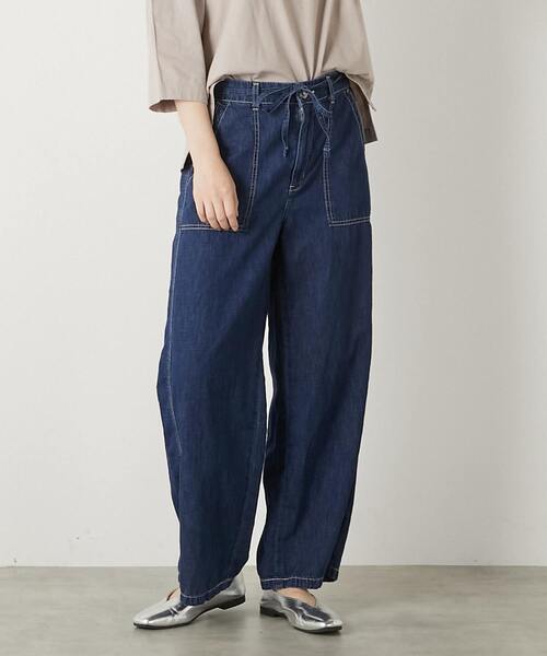 【新品未使用】ジャーナルスタンダード・ベイカーパンツ・ファティーグ・東野デニム JOURNAL STANDARD｜東野デニム * JOURNAL STANDARD / BACK SATIN