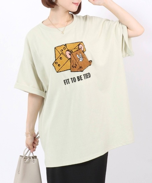 tシャツ 半袖 WARNER TOM＆JERRY（トムとジェリー）キャラクターサガラ