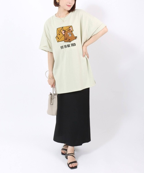tシャツ 半袖 WARNER TOM＆JERRY（トムとジェリー）キャラクターサガラ