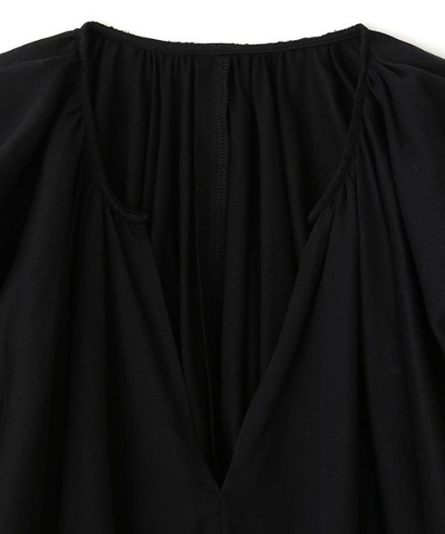 ETRE TOKYO / 半袖ブラウス/FREE/コットン/BLK/無地/1225210079-0 ETRE TOKYO（エトレトウキョウ） 半袖ブラウス FREE ホワイト