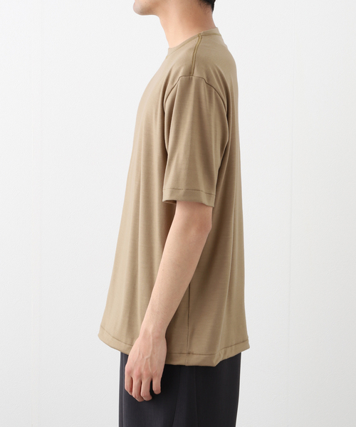 Ets.materiaux ショートスリーブシャツ ETS.MATERIAUX / マテリオ】ショートスリーブ バンドカラー