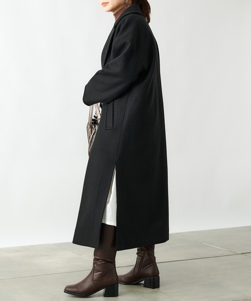 「COLONY 2139」 チェスターコート MEDIUM ブラック レディース_画像2