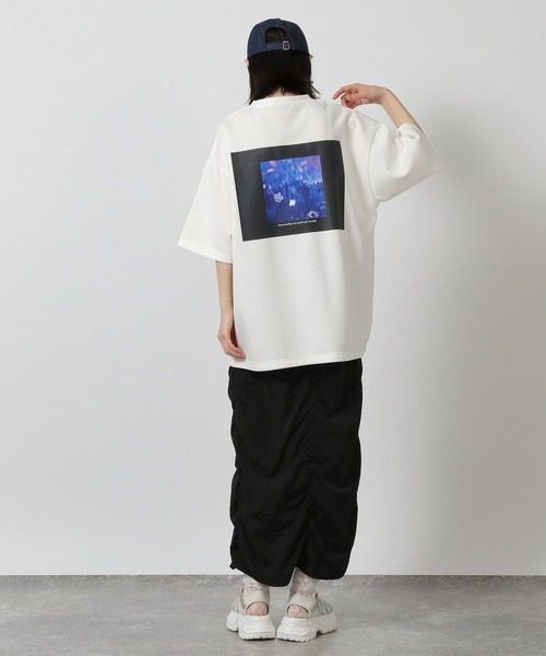 tシャツ フラワーバックプリントT / 322188 メンズ | LAKOLE | 05