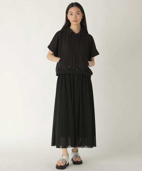 「ZUCCa」 半袖カットソー M ブラック レディース