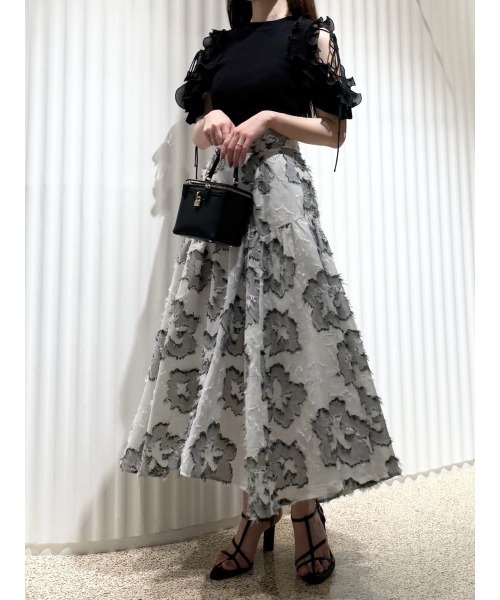 SNIDEL スカート ジャガードテールスカート : ZOZOTOWN Yahoo!店