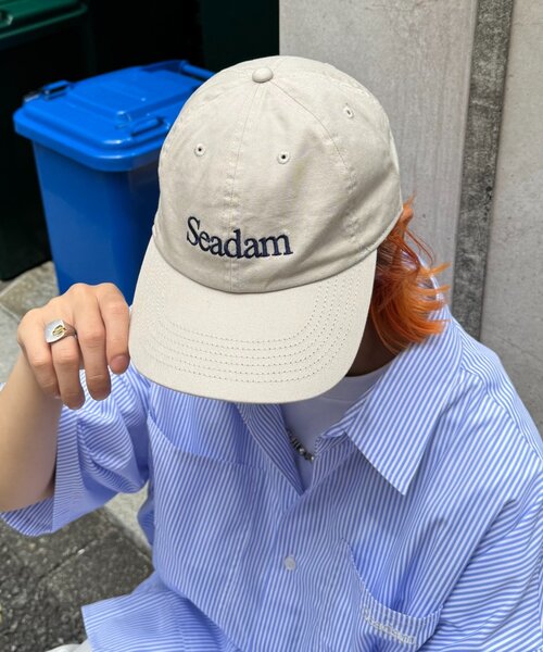 SEA キャップ 帽子 CAP SALE] SEA SMC PATCH CAP
