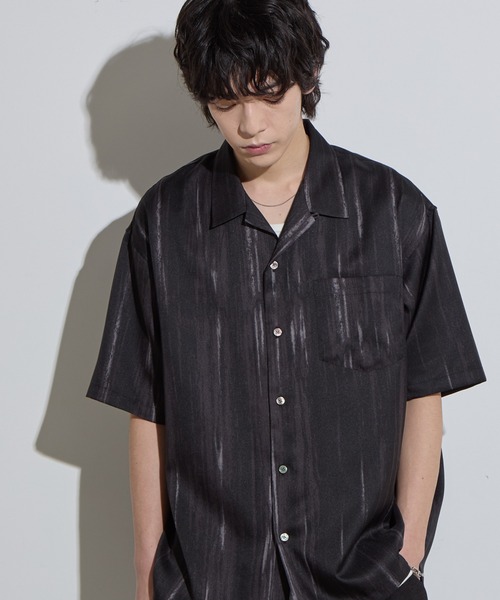 SLICK（スリック） シャツ 半袖 「SLICK/スリック」Abstract Printed