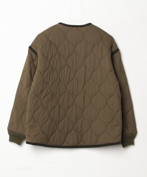 「BEAUTY&YOUTH UNITED ARROWS」 キルティングブルゾン M グリーン レディース_画像2