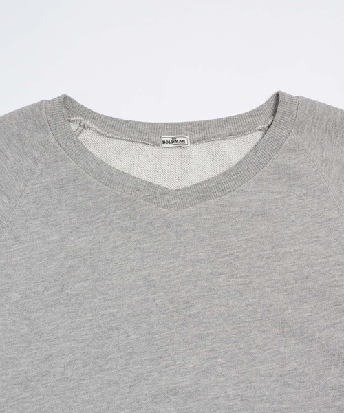 「THE BOLDMAN」 スウェットカットソー MEDIUM ブラック メンズ