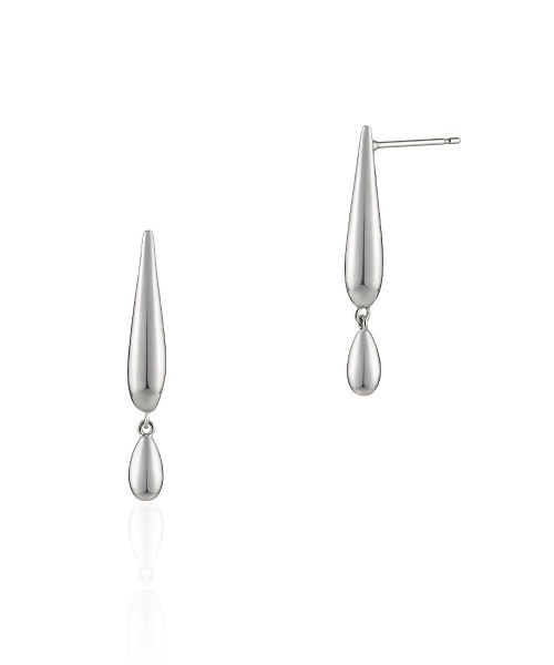 4℃（ヨンドシー） ピアス 「Noble of Water」 シルバー ピアス