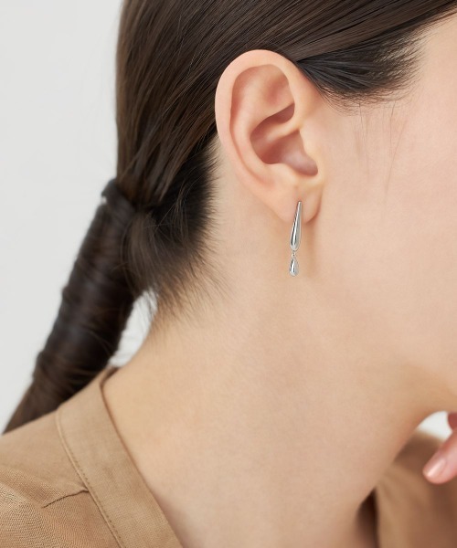 4℃（ヨンドシー） ピアス 「Noble of Water」 シルバー ピアス