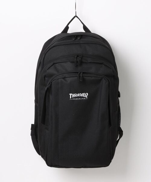 約35L スラッシャー メンズ レディース バックパック リュックサック デイパック バッグ 鞄 カジュアル シンプル 大容量 ホワイト 白 ブラック 黒 送料無料 THRASHER THF THRASHER（スラッシャー） デイバック リュック バックパック 35L(ST