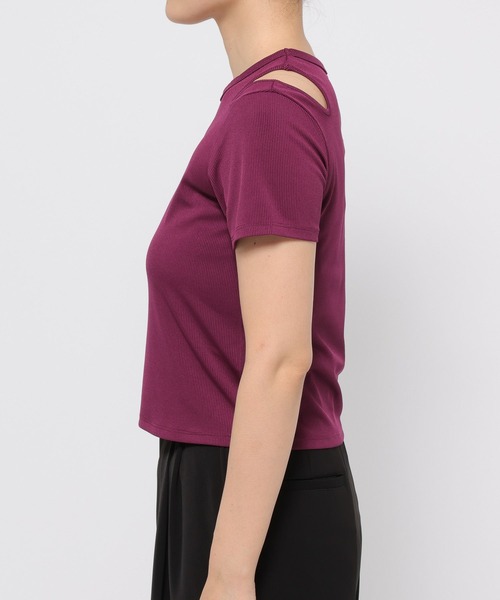 tシャツ デザインカットリブＴ(HARE) レディース HARE tシャツ デザインカットリブT(HARE) レディース