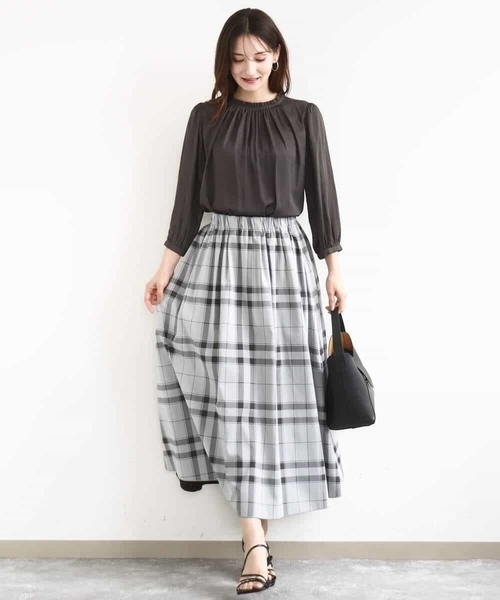 MK MICHEL KLEIN（エムケー ミッシェルクラン） スカート リバーシブル