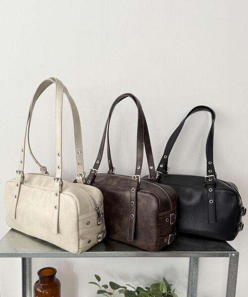 WEGO（ウィゴー） ボストンバッグ WEGO/サイドベルトボストンバッグ