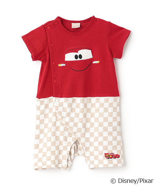 ベビー服 ロンパース 「DIsney」フェイスグラフィックカバーオール | petit main | 02