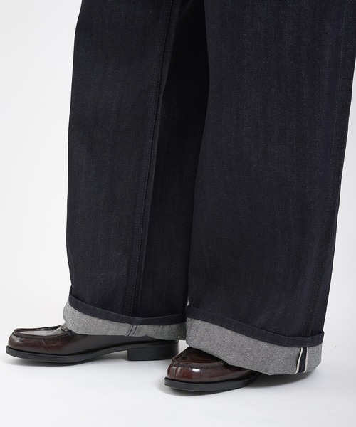 Regen Glanz ジーンズ selvedge baggy denim pants/セルビッチ