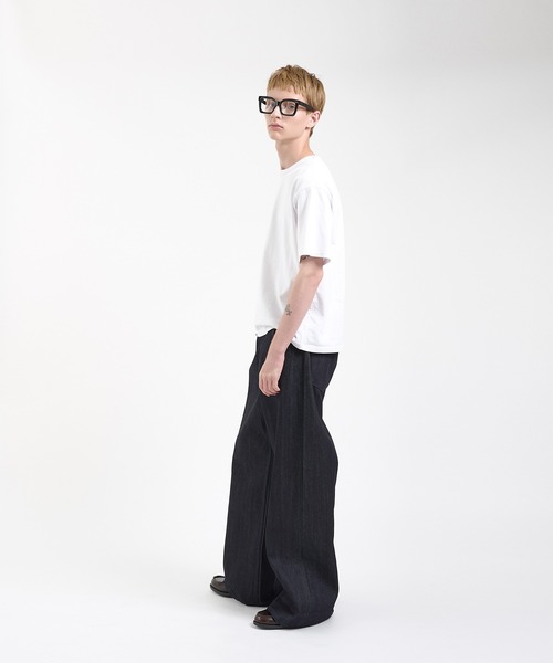 regen glanz ストレートセルビッジデニムパンツ Regen Glanz ジーンズ straight selvedge denim/ストレート