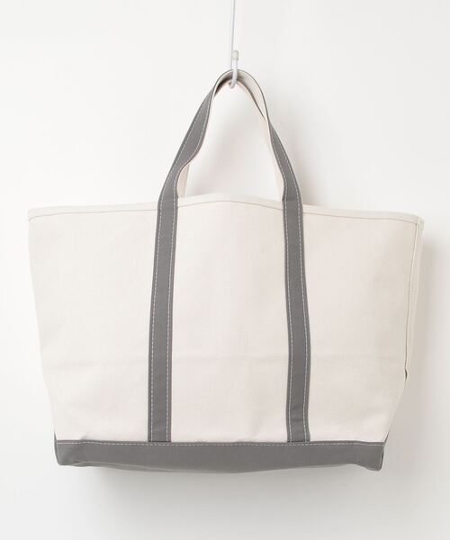 エルエルビーン　ホワイト グレー キャンバス トートバッグ　ミニ L.L.Bean Boat And Tote (Mini) – V.A. TOKYO ONLINE STORE
