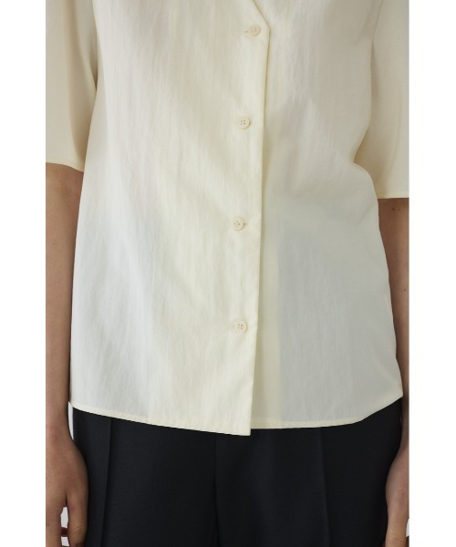 RIM.ARK ブラウス シャツ 半袖 入学式 Volume sleeve v-neck SH