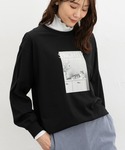 tシャツ フォトチュニックTシャツ レディースの詳細画像5