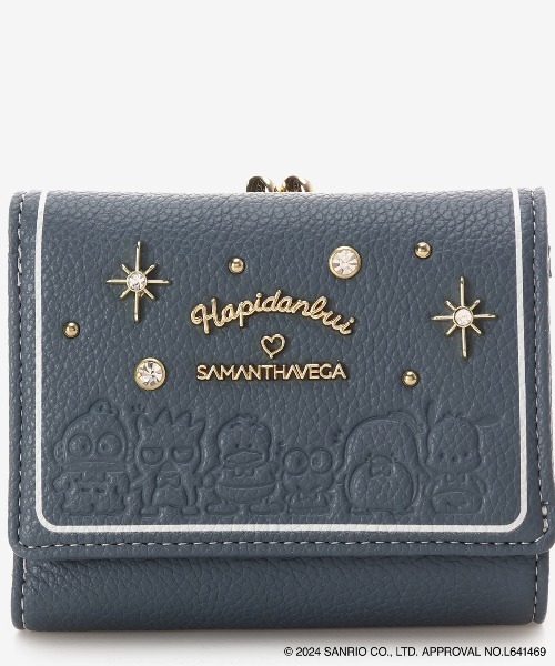 【美品】SAMANTHAVEGA 財布 ハートビジュー折財布(FREE ブラック): SAMANTHAVEGAサマンサタバサ