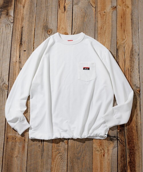 tシャツ NANGA/ナンガ 別注 neo-PRO スピンドル ポケット ロングスリーブTシャツ/日本製/遮熱/UVカット/吸水速乾/リラックスフィッ | NANGA | 01