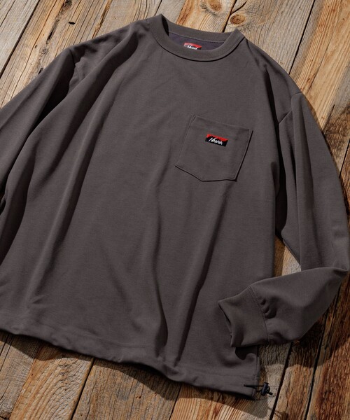 tシャツ NANGA/ナンガ 別注 neo-PRO スピンドル ポケット ロングスリーブTシャツ/日本製/遮熱/UVカット/吸水速乾/リラックスフィッ | NANGA | 03