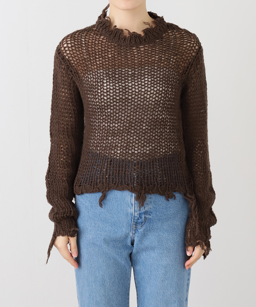 OPEN Yy ニット セーター 「Geek Office / ギークオフィス」OPEN YY