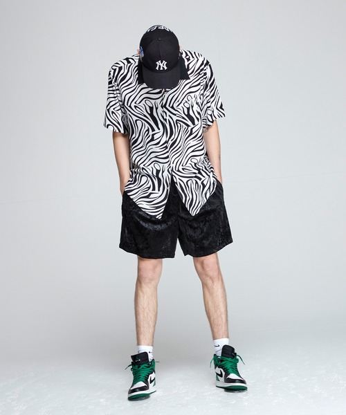 「NOISE MAKER」 ショートパンツ MEDIUM ブルー メンズ_画像3