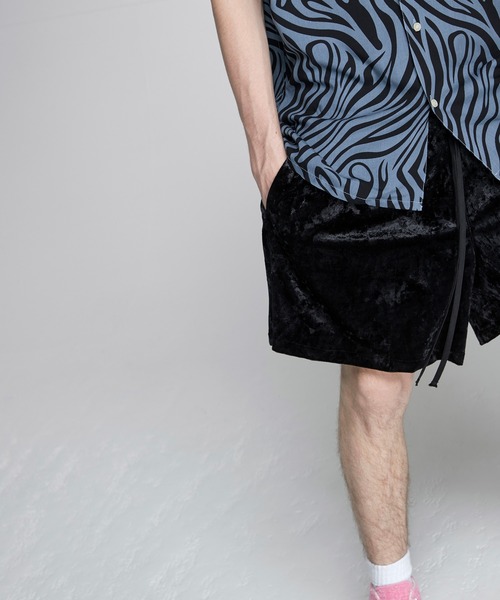 「NOISE MAKER」 ショートパンツ MEDIUM ブルー メンズ_画像6