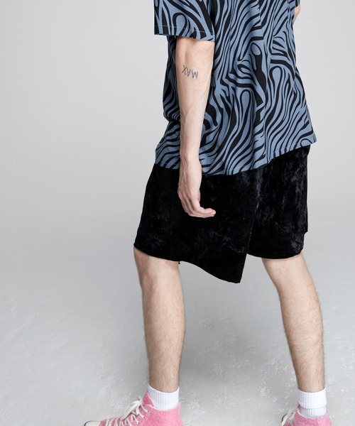 「NOISE MAKER」 ショートパンツ MEDIUM ブルー メンズ_画像8