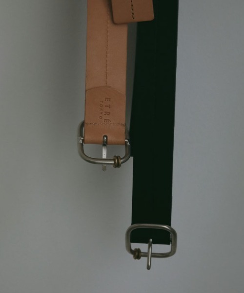 ETRE TOKYO（エトレトウキョウ） ベルト ブラスリングバックルセンター