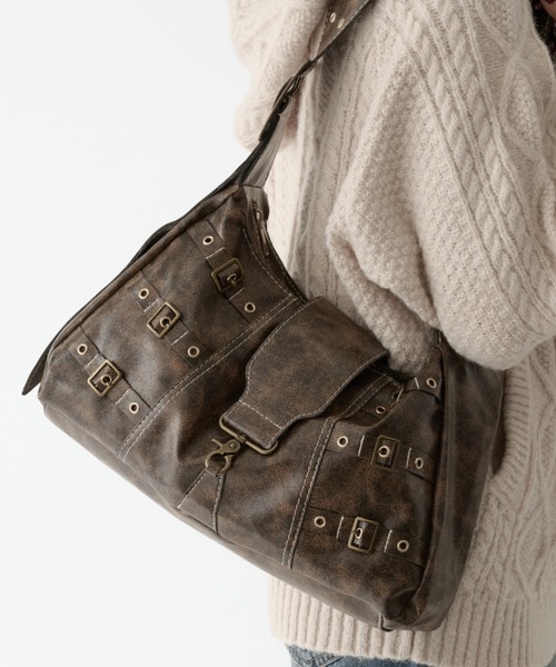 hazyl ショルダーバッグ バッグ antique design shoulderbag